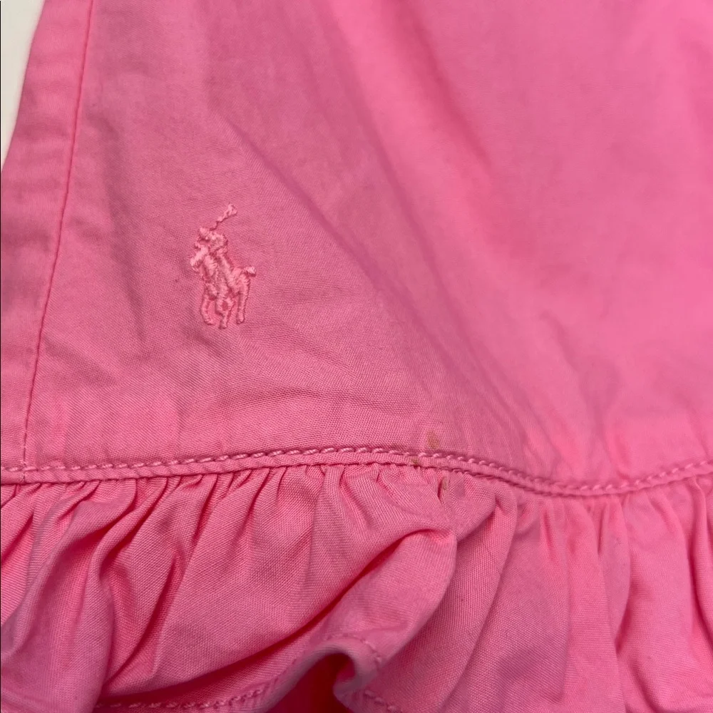 Girl's Ralph Lauren Vibrant‎ Pink Dress